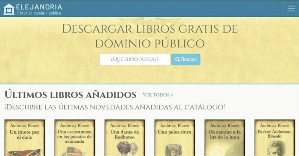 Elejandria biblioteca online
